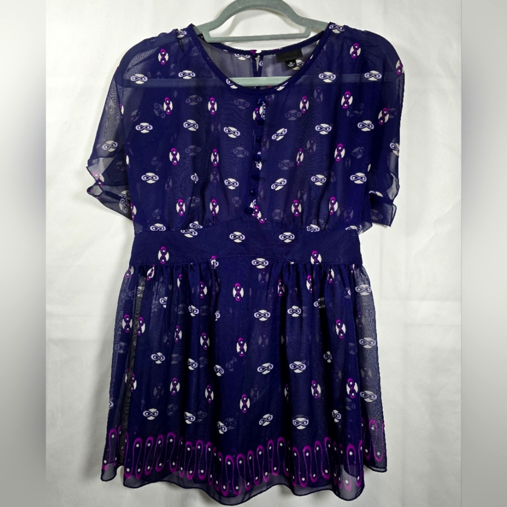 Anna Sui VINTAGE Peblem Top 26